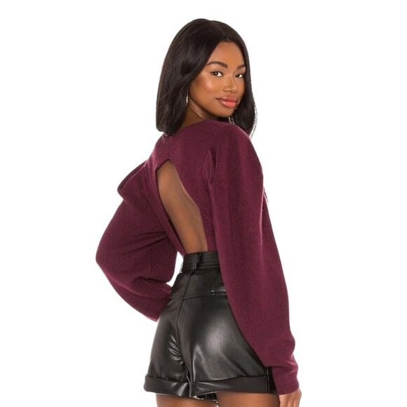 *SOLD* NWT! Free People Saffron Open Back Sweater - Size Small - Picture 3 of 11